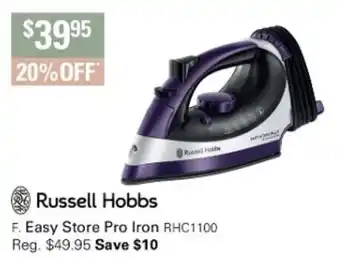 Russell Hobbs Easy Store Pro Iron RHC1100