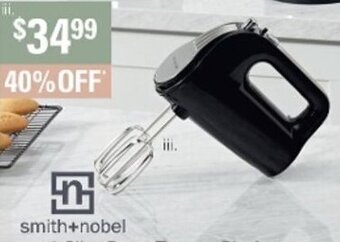 Harris Scarfe Smith+Nobel Retro Hand Mixer Black offer