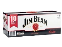 Liquorland Jim Beam White & Cola Can (10 Pack) offer