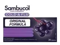 Sambucol Cold & Flu 24 Capsules