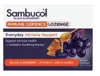 Chemist Discount Centre Sambucol Immune Defence Throat 20 Lozenges offer
