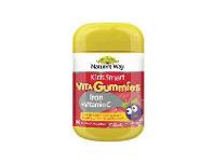Nature’s Way Kids Smart Vita Gummies Iron + Vitamin C Pastilles 60 Pack