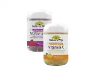 Coles Nature’s Way Adult Vita Gummies Multi-Vitamin or Vitamin C Pastilles 120 Pack offer