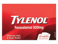 Chemist Discount Centre Tylenol Paracetamol 500mg 20 Pack offer