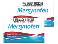 Chemist Discount Centre Mersynofen Paracetamol & Ibuprofen 12 Tablets offer