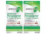Chemist Discount Centre Apo Health Paracetamol 1 Month - 2 Years 20ml offer