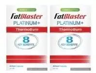 Chemist Discount Centre Naturopathica FatBlaster Platinum + Thermoburn 40 Soft Capsules offer
