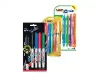 Foodworks BIC Briteliner 5 Pack, Permanent Marker, Atlantis or Gelocity Pen 4 Pack offer
