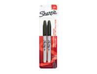 Coles Sharpie Fine Black Marker 2 Pack offer