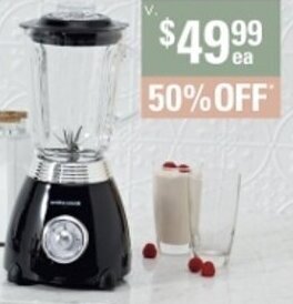 Harris Scarfe Smith+Nobel 1.5L Retro Blender Black offer