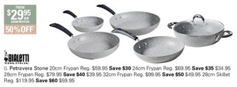 Harris Scarfe Bialetti Petravera Stone 20cm Frypan offer