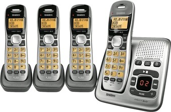 The Good Guys Uniden Cordless Phone - Quad Pack offer