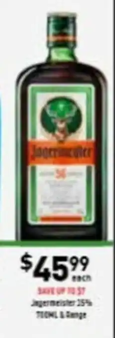 Jagermeister 35%