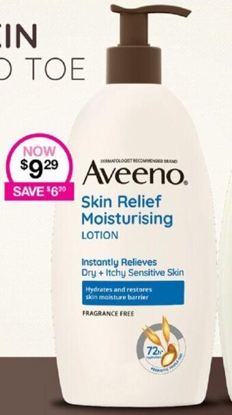 Priceline Aveeno Skin Relief Moisturising LOTION offer