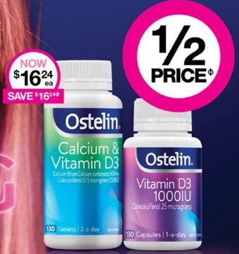 Priceline OSTELINⓇ Selected products offer