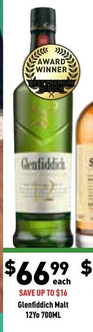 Glenfiddich Malt 12Yo 700ml