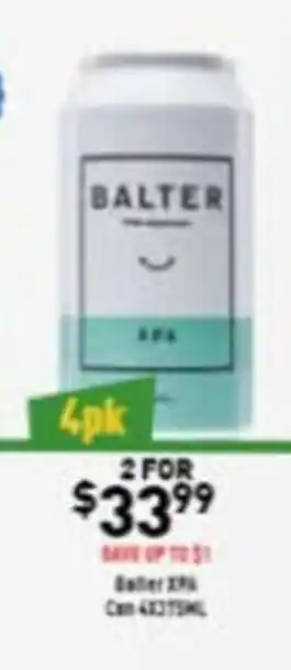 Balter XPA Cans