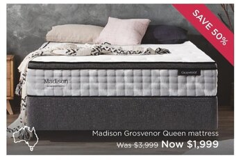 Snooze Madison Grosvenor Queen Mattress offer