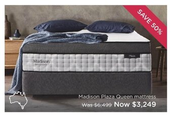 Snooze Madison Plaza Queen Mattress offer