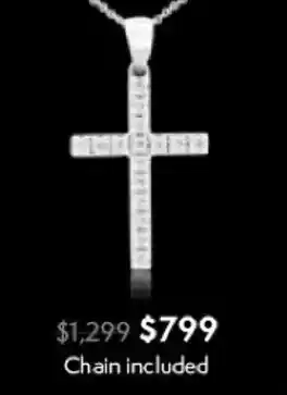 Shiels Flawless Pendant Chain Included offer