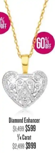 Shiels Pendant Diamond Enhancer offer
