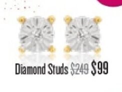Shiels Diamond Studs offer