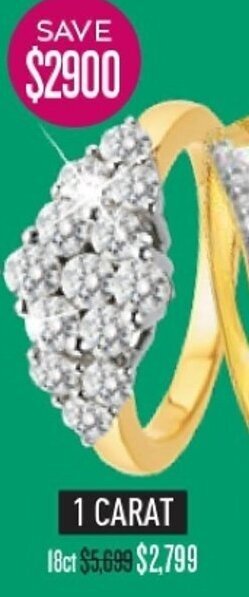 Shiels Ring 1 Carat 18ct offer