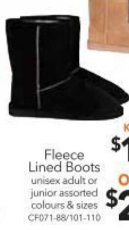 Fleece Lined Boots