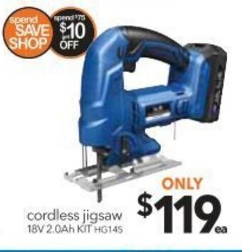 Cheap as Chips Cordless Jigsaw offer