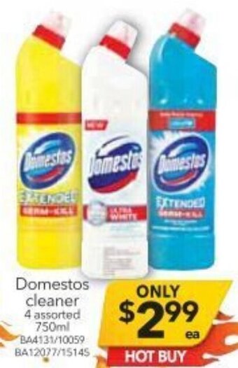 Cheap as Chips Domestos Cleaner offer
