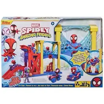 BIG W Spidey & his amazing friends web squad city chase playset offer