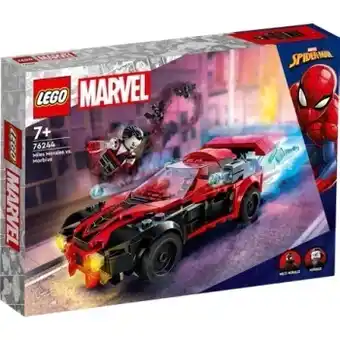 BIG W Lego super heroes miles morales vs morbius 76244 offer