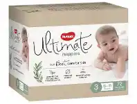 Chemist Warehouse Huggies Ultimate Nappies Size 3 6-11kg Jumbo 72 Pack offer