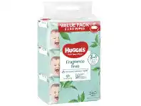 Chemist Warehouse Huggies Thick Baby Wipes Fragrance Free 3 x 80 Pack offer