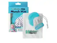 Malarkey Munch Mitt Teething Mitten Aqua