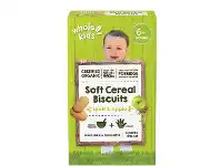 ePharmacy Whole Kids Organic Soft Cereal Biscuits Spelt & Apple 120g 6 Pack offer