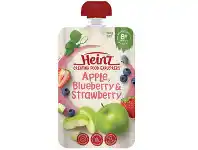Chemist Warehouse Heinz Apple Blueberry & Strawberry Pouch 120g offer