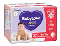 My Chemist BabyLove Cosifit Nappies 22 Pack offer