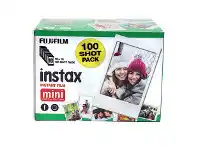 Officeworks Fujifilm Instax Mini Instant Film 100 Packs offer