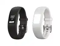 Officeworks Garmin Vivofit 4 Activity Tracker - Small/ Medium White offer