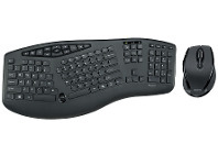 Officeworks J.Burrows Wireless Ergonomic Keyboard and Mouse Combo offer