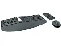 Officeworks Microsoft Sculpt Ergonomic Desktop Combo Set offer