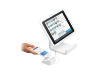 Officeworks Square Stand with Contactless and Chip Card Reader offer