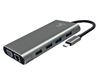 Officeworks Comsol USB-C Dual HDMI Multi-Port Adaptor offer