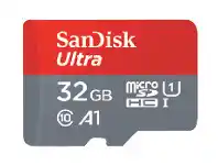 Officeworks Sandisk 32GB Ultra MicroSDHC Memory Card offer