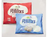 ALDI Australian Baby Red or White Potatoes 1kg Pack offer