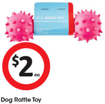 Dog Rattle Toy