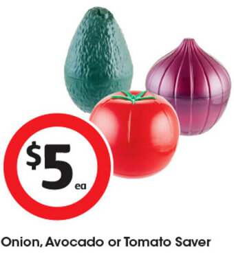 Onion, Avocado or Tomato Saver
