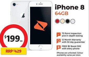 Coles iPhone 8 64GB offer