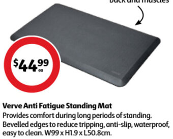 Coles Verve Anti Fatigue Standing Mat offer